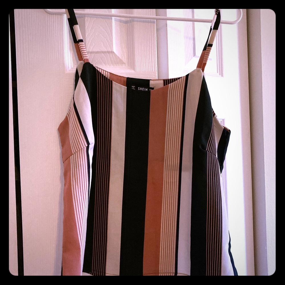 Color block cami